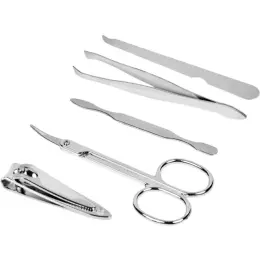 Sparkle 5-Piece Manicure Set Tools Display